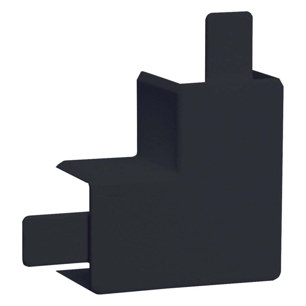 Hager Flachwinkel Schnittkasch. Halogenfrei Zu Lf 20x33mm Graphitschwarz