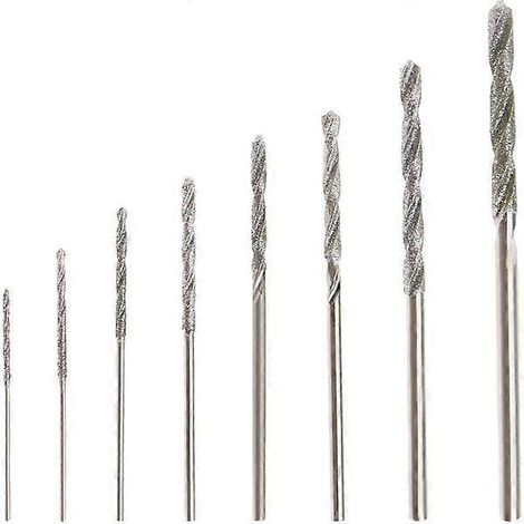 Diamantbohrer 0,8/1,0/1,2/1,5/1,8/2,0/2,5/3,0 Mm