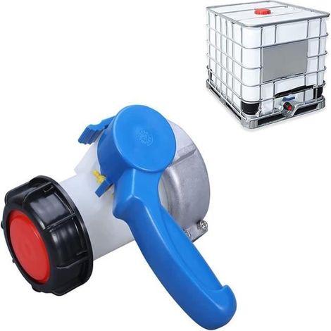 Sotralentz S60x6 Tankventil Mit 60 Mm Aluminium-drehmutter, Für Den Außeneinsatz An 1000-liter- Oder Ibc-tanks