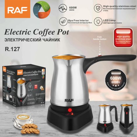 Grenzüberschreitende Türkische Kaffeemaschine, Die Den Europäischen Raf-standards Entspricht, Mit Edelstahlgriff, 500-ml-wasserkocher, R127