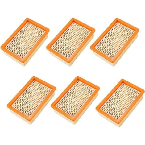 6er-pack Filter Für Kärcher Staubsauger Mv4, Mv5, Mv6, Wd4, Wd5, Wd6 – Ersatzteile Für Filterträger