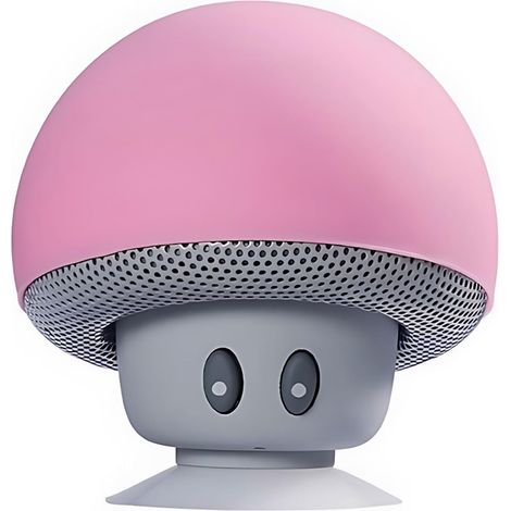Tragbarer Bluetooth-lautsprecher, Pilzlautsprecher, Bluetooth V2.1 Mit Saugnapf, Kompatibel Mit Ipad, Iphone Und Android-smartphones