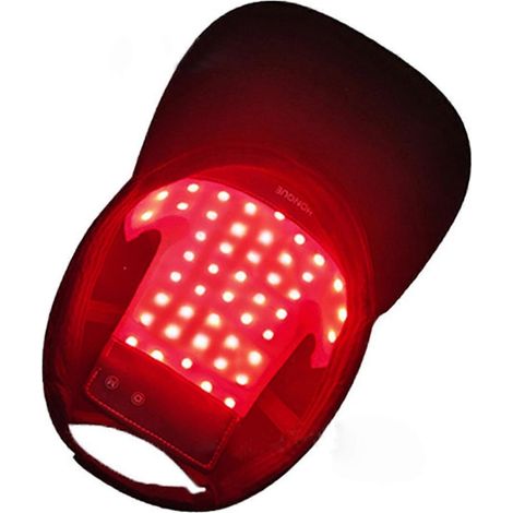 Lllt-laserhelm Für Haarwachstum: Schnelle Haarwuchstherapie Und Vorbeugung Von Haarausfall Mit 48 Leds – 3 Einstellbare Stufen