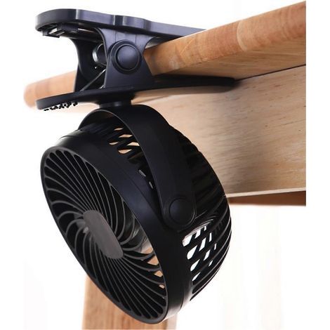 15 Cm (6 Zoll) Großer Clip-ventilator, Kleiner 3-stufiger Ventilator Mit Starkem Luftstrom, Leiser Mini-usb-clip-ventilator