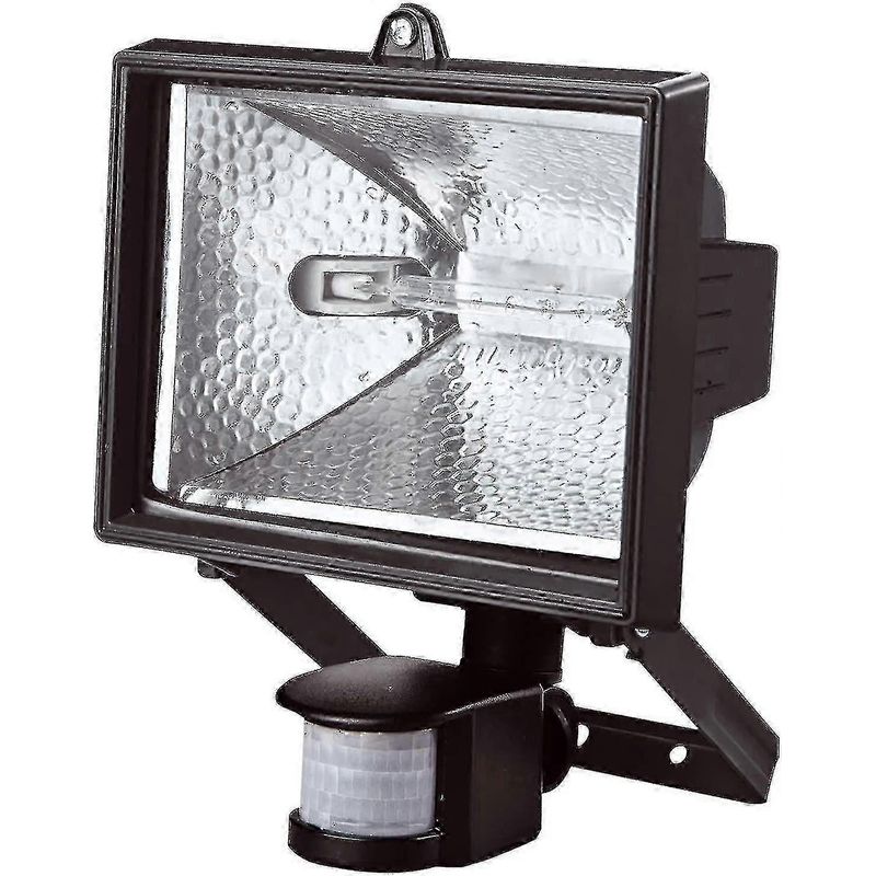 Halogen-flutlicht Mit Bewegungsmelder, Leistungsstark, 400 W, Zur Wandmontage, Ip44 Wasserdicht, Für Den Außenbereich, Garten, Haus, Sicherheit, Umweltfreundliche Beleuchtung, Breiter Pir-bewegungserk
