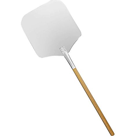 Pizzaschaufel Aus Edelstahl Und Aluminium (90 Cm) - Praktisches Und Robustes Gewinde.