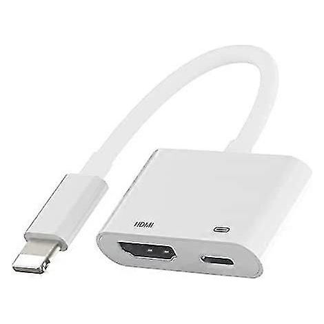 Lightning-auf-hdmi-adapter [apple Mfi-zertifiziert] Für Ipad Und Iphone, Kompatibel Mit 1080p-video Und Mit Lightning-ladeanschluss. Kompatibel Mit Iphone.