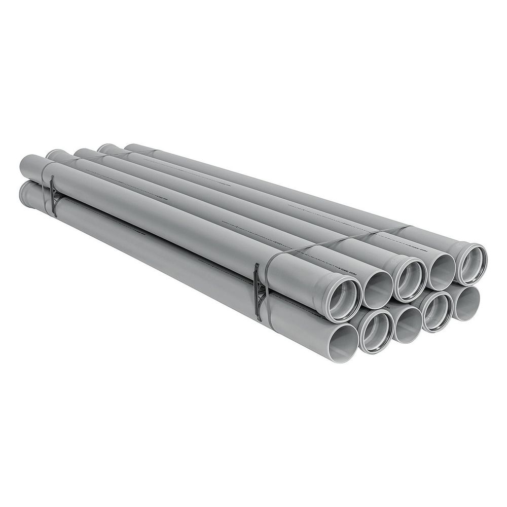 Valsir Abflussrohr Dn 40, 750mm, Polypropylen