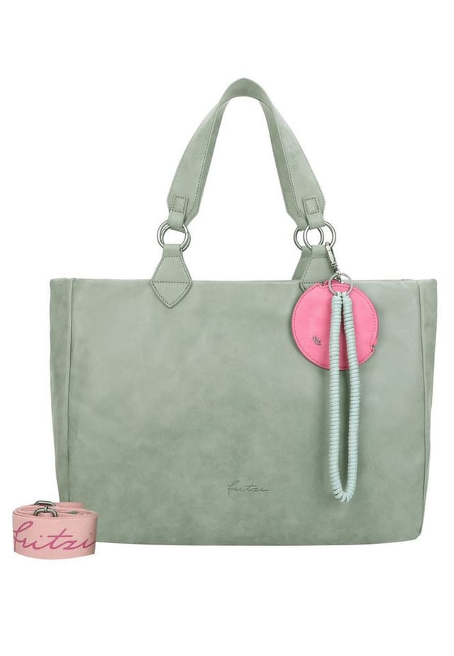Fritzi aus Preußen Henkeltasche Izzy Vintage, mit Taschen-Anhänger und Schlüsselschlange