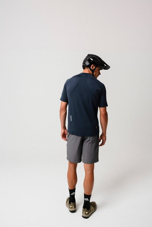 Gonso Fahrradhose Adventure Shorts M Herren Radhose mit einknöpfbarer Radunterhose mit Sitzpolster