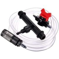 Venturi 25ø 3/4"-düngemittelinjektor. Maximale Düngemittelfördermenge Von 9 Bis 92 L/h. 3/4"-außengewinde. Professioneller Düngemittelinjektor Mit Dosierschlüssel. – Crezuo