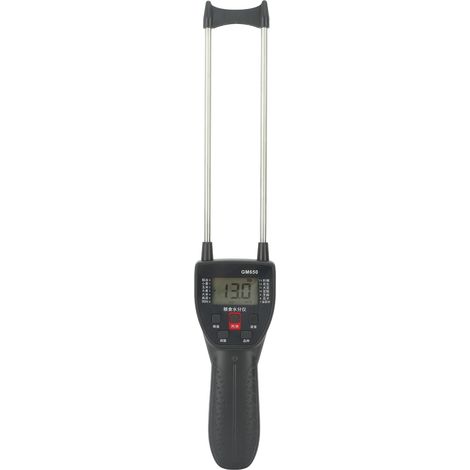 Digitales Lcd-getreidefeuchtemessgerät, Dual-sonden-tester Mit Hintergrundbeleuchtung Und Sprachausgabe Für Bohnen, Reis, Weizen Und Mais