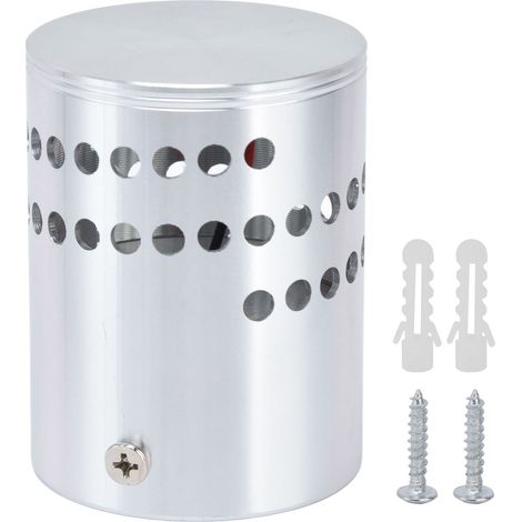 Led-wandleuchte Aus Aluminium Mit Spiralbohrung, 3-w-lampe (85–265 V) Mit Stabiler Wärmeableitung