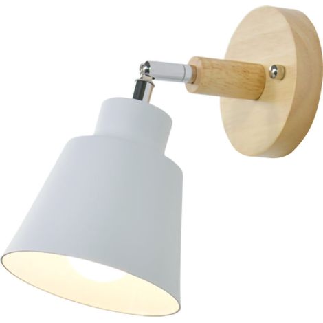 Moderne Abs-wandleuchte Mit E27-fassung, Nordeuropäischer Stil, Dekorative Pendelleuchte Für Küche, Wohnzimmer, Nachttisch, Weiß, Ohne Schalter
