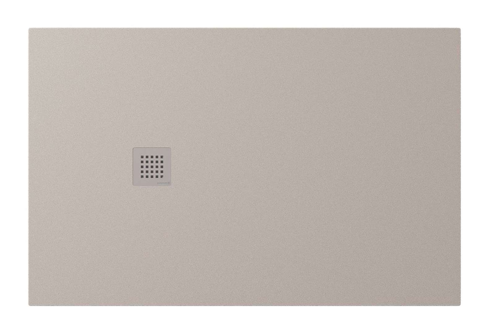Polysan Tre - Neca Duschwanne 140x90 Cm, Mattbeige 84309.81