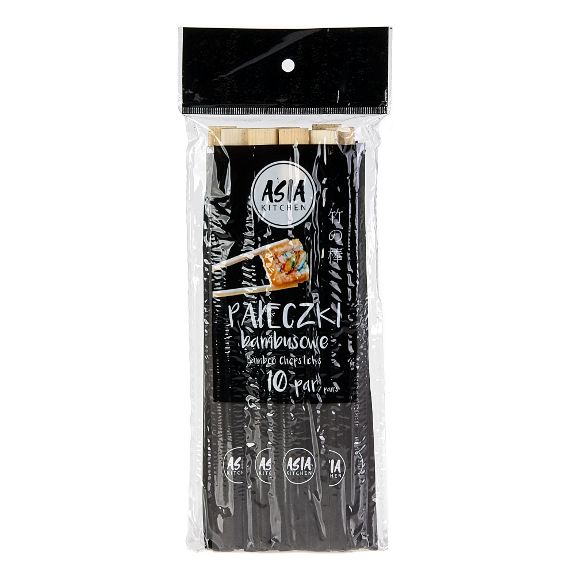 Bambus-essstäbchen, 21 Cm, 10 Paar - Asiatische Küche