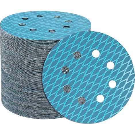 Apex 100-teiliges Set: 125 Mm Schleifscheiben (körnung 240) – Geeignet Für Holzbearbeitung, Automobilindustrie Und Eisenwaren.