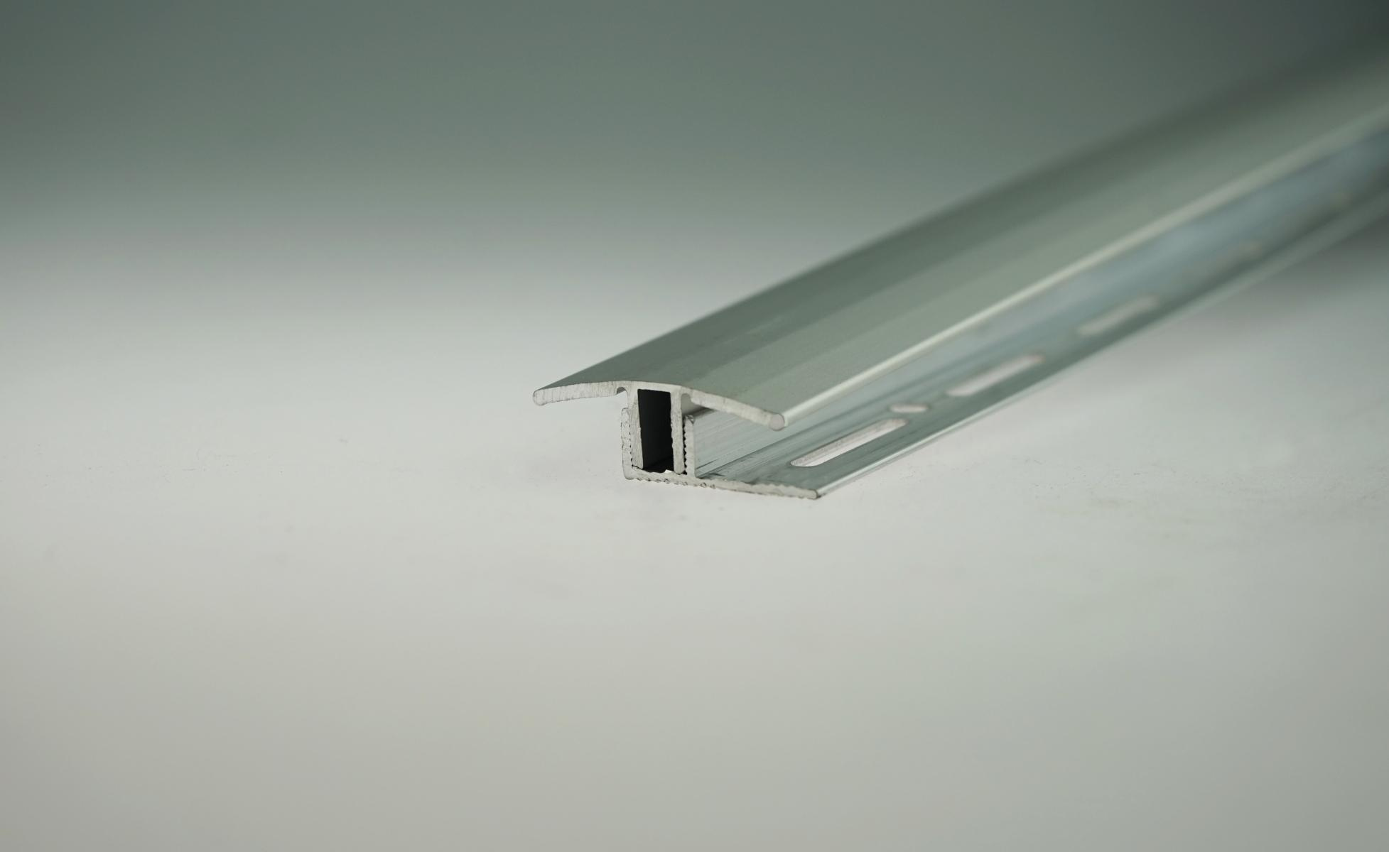 Raster-click-set Übergang Alu Silber 33 Mm X 270cm