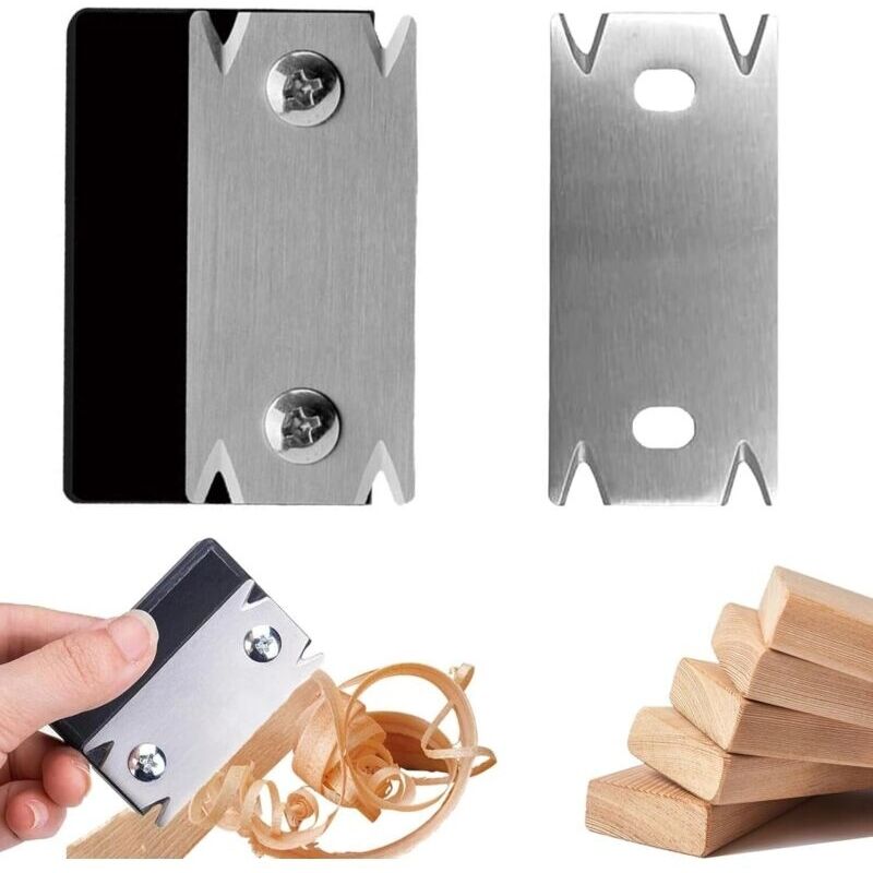 Kantenfräser Für Holz. Kantenfräser-klinge Für Holzbearbeitung. Tragbarer Manueller Kantenband-trimmer Mit 1 Ersatzklinge. Manuelle Hobelmaschine, Kantenhobel-werkzeuge Für Holz, Pvc Und Abs