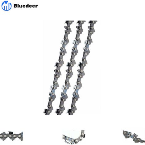 3er-set Sägekette 3/8"lp, 52 Glieder, 1,1 Mm, 35 Cm, Geringer Rückschlag, Kompatibel Mit Bosch Ake 35 S, Ake 35-19 S, Einhell, Husqvarna, Makita, Dolmar, Oregon Und Anderen