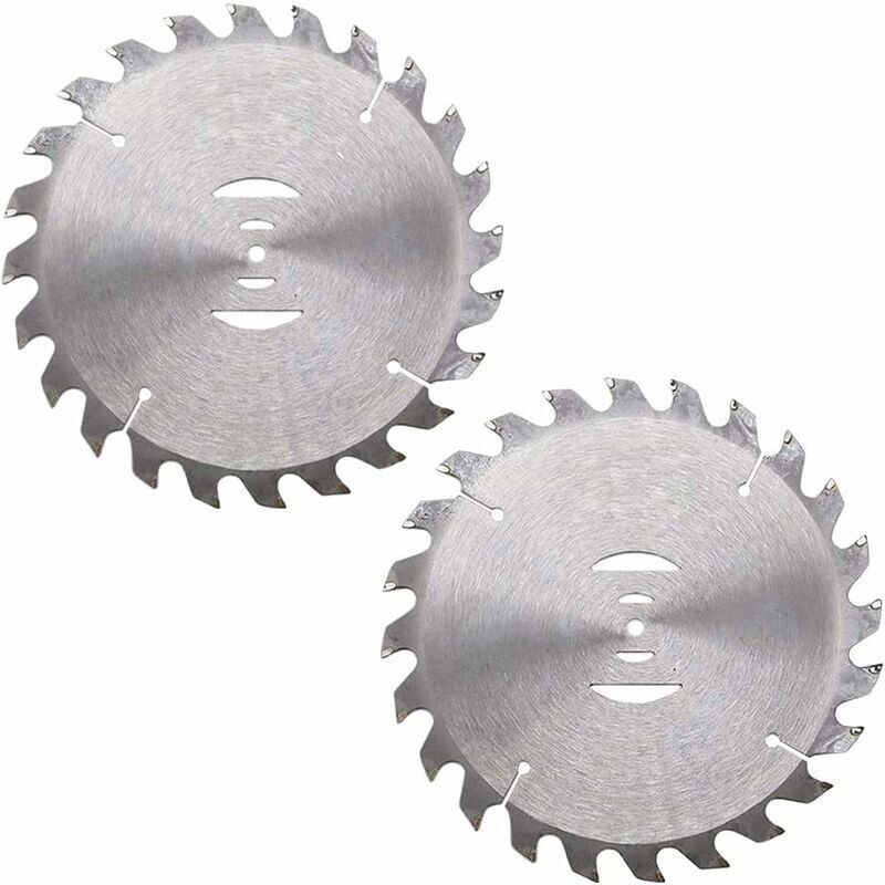 5 Mm Rasenmähklingen Aus Manganstahl – 2er-pack Für Freischneider – Sauberer Schnitt Bei Dicken Ästen – Kompatibel Mit Rasenmähern
