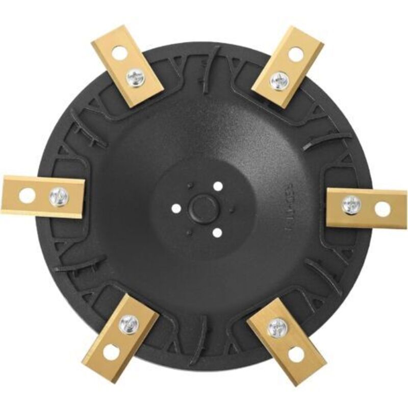 Coocheer – 6-klingen-rotationsmesser Für Mähroboter – Verstärktes Polypropylen – Kompatibel Mit Worx, Landxcape, Kress, Einhell – Einfache Installation