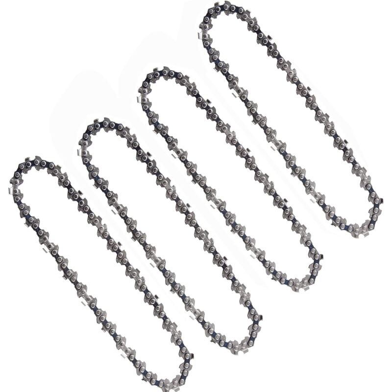 4er-pack 6-zoll-kettensägenketten – 37 Glieder, 1/4 Zoll – Optimale Leistung Für Hartholz – Kompatibel Mit Mini-kettensägen