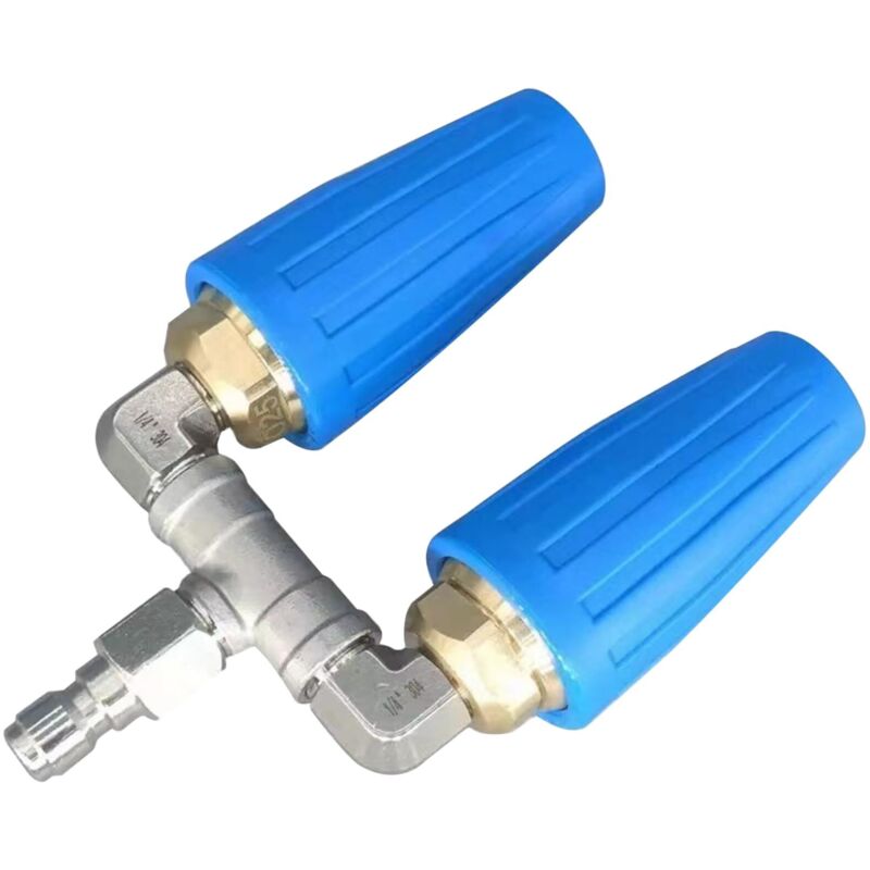Rotierende Hochdruckreiniger-düse Mit Doppelkopf, Turbo-düse 1/4" 4000 Psi 4-6 Gpm, Hochdruckreiniger-düsen, Ersatzteile Für Hochdruckreiniger