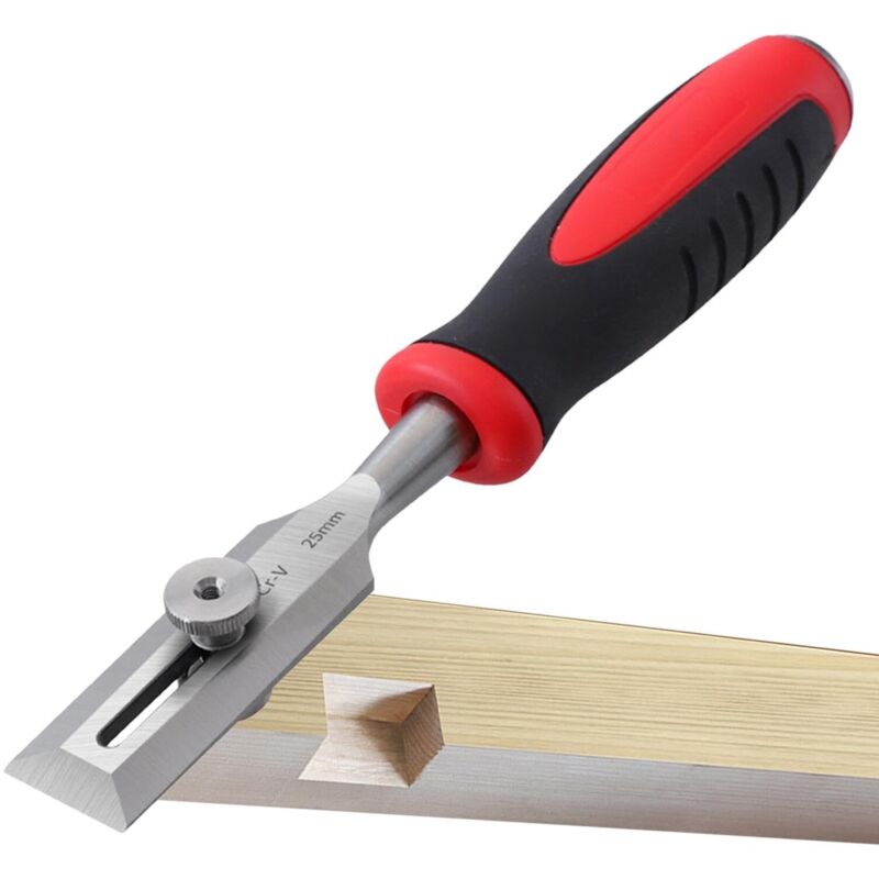 Holzmeißel - Professioneller Holzmeißel Mit Einstellbarem Anschlag, Werkzeuge Für Die Holzbearbeitung, Handwerkzeuge, Schnitzwinkel-meißel Für Holz, Rahmenbau