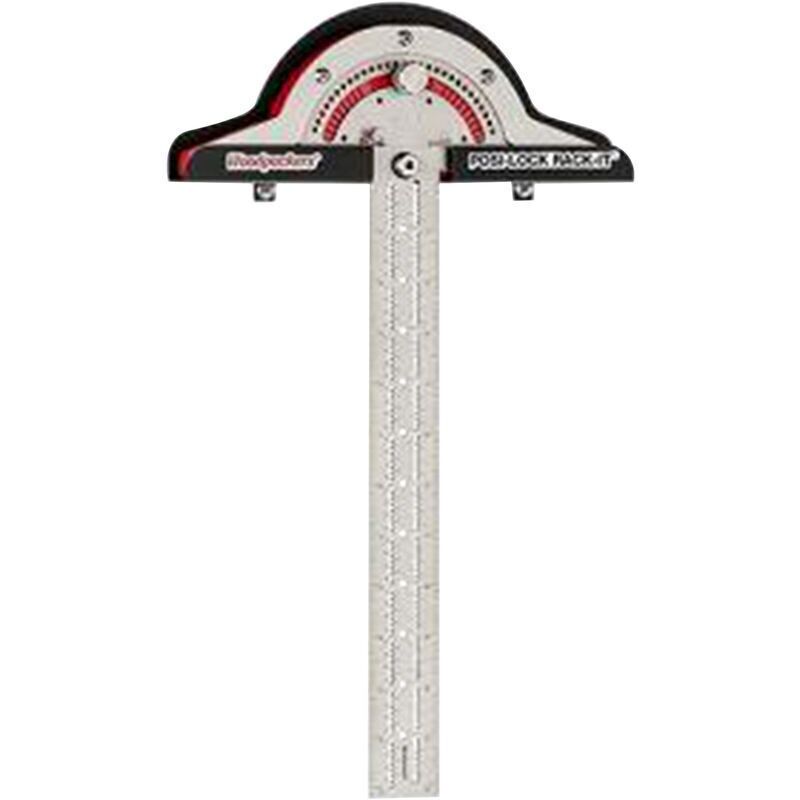 Holzbearbeitungswinkel T-anreißlineal Kantenwinkel Lineal Winkelmesser (15 Zoll)