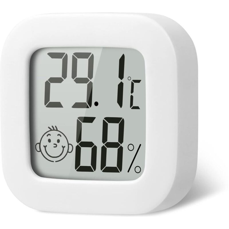 Thermometer Hygrometer Innen, Kleines Digitales Thermometer Hygrometer Mit Hoher Genauigkeit, Temperatur- Und Feuchtigkeitsmonitor Mit Komfortniveau-anzeige Für Zuhause Und Büro