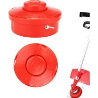2 Stück Universelle Rasentrimmerköpfe, Universal-trimmerköpfe Für Garten, Rasen Und Terrasse, M10x1, 25 Mm (rot)
