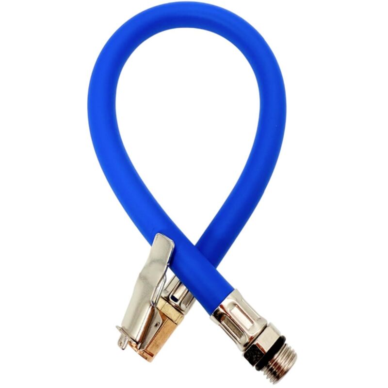 36 Cm Reifenaufblashschlauch - Universeller Adapter Für Reifenpumpe Mit Standard-amerikavalve - Kompatibel Mit Motorrad, Fahrrad, Auto Und Lkw - 5" Gewindeanschluss Für Luftpumpe