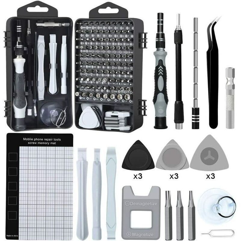 Präzisions-schraubendreher-set, Kleines Werkzeugkasten Mit Torx-schraubendrehern Für Macbook, Iphone, Reparatur, Brillen, Heimwerken, Uhren, Smartphones. Das Beste Geschenk-handwerkzeug Für Heimwerker