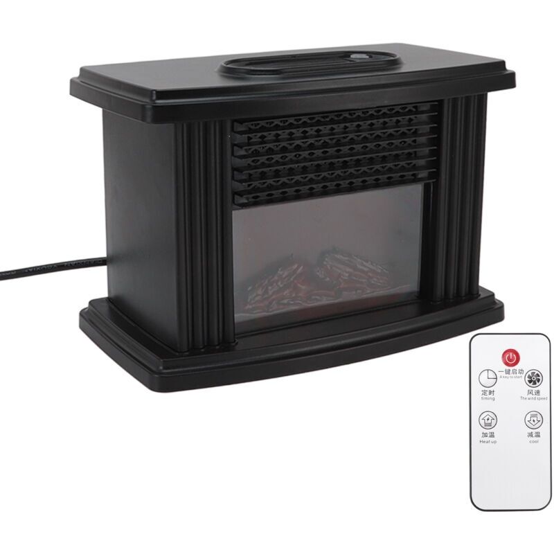 Elektrischer Kaminofen. Klein Und Mini. Leise. Elegant. Für Büro, Schlafzimmer Und Arbeitszimmer.
