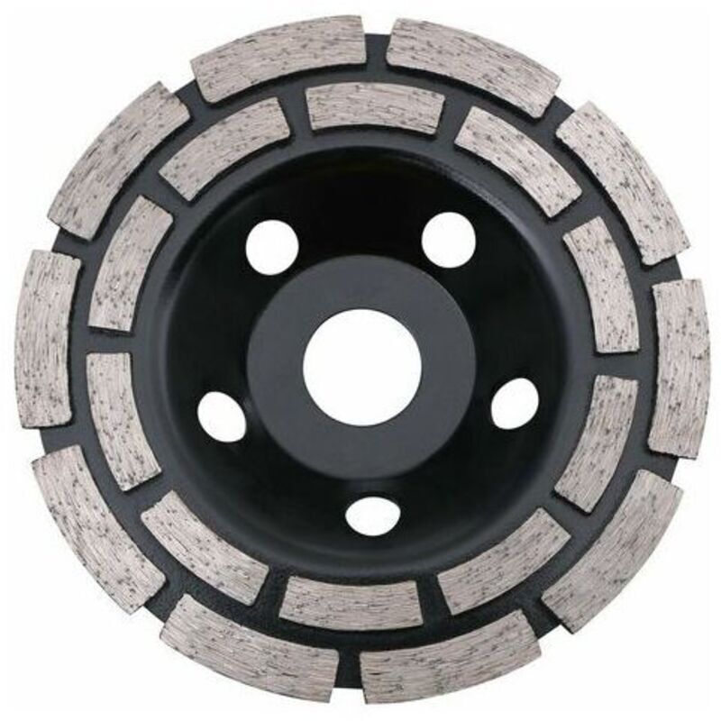 Diamantscheibe. Diamant-schleifscheibe 125 Mm Zum Schleifen Von Beton. Universelle Diamant-trennscheibe Zum Polieren Von Beton, Stein, Granit, Estrich Und Mauerwerk. Universeller Einsatz.