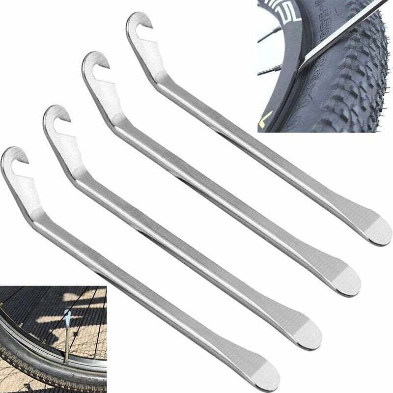 4 Stück Metall-reifenheber, Reifenlöffel, Fahrrad-reifenwerkzeug, Haken, Fahrrad-reifen-metall-entfernungshebel, Werkzeug Zur Pannenreparatur Und Ersatz