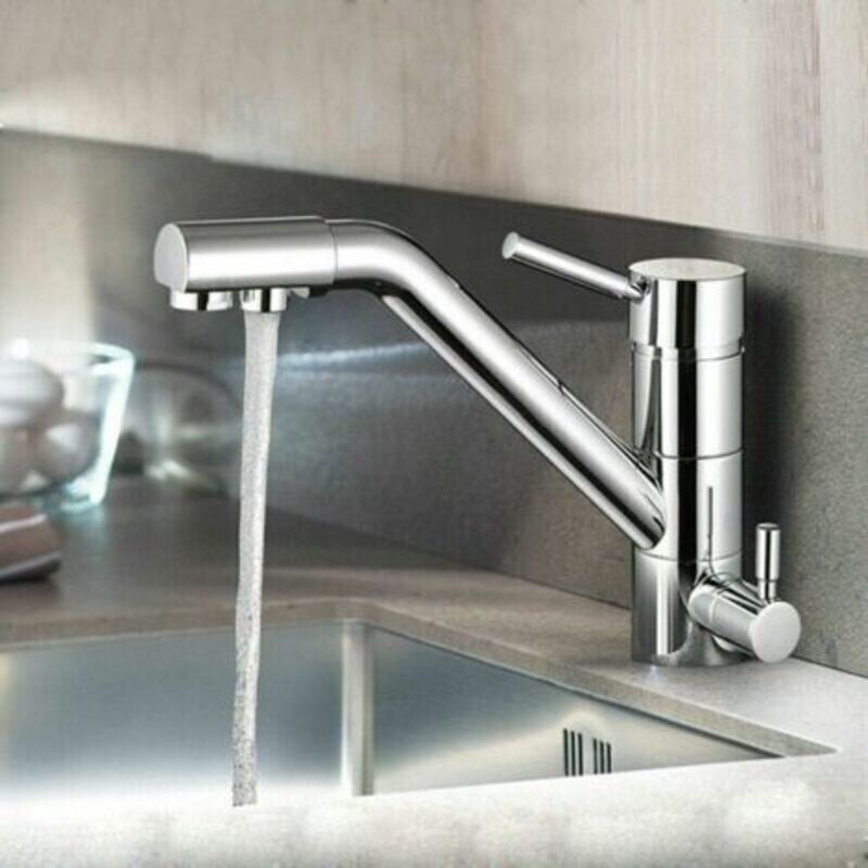 3-1 Küchenmischbatterie 3-wege-wasserhahn Umkehrosmose-drehmischer