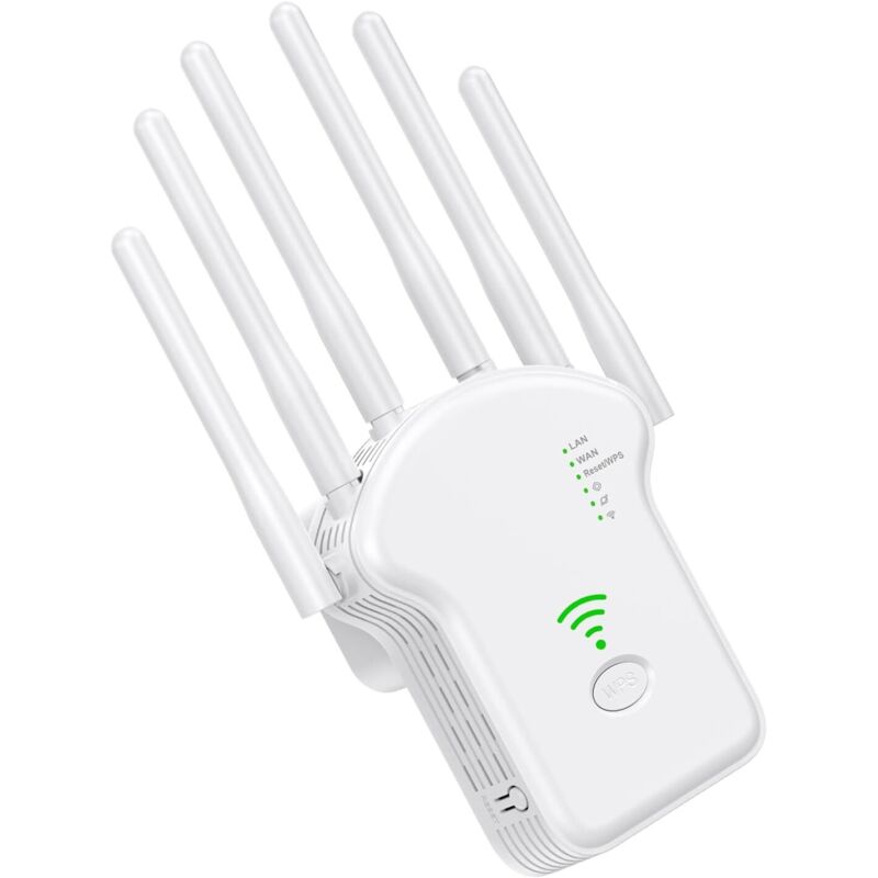 Wlan-signalverstärker, Netzwerkerweiterer - Wlan-repeater Mit Großer Reichweite Für Zuhause, Büro, Keller Und Außenbereich