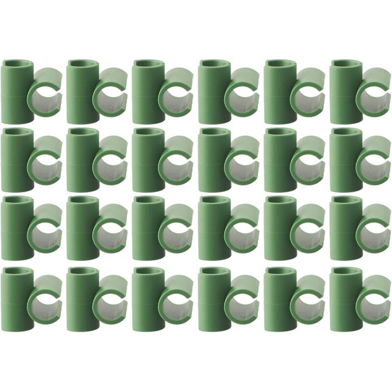 Satz Von 50 Praktischen Verbindungsklammern Für Gartenrahmen - Für Gewächshäuser - Geeignet Für Obstgärten Und Gärten (20 Mm)