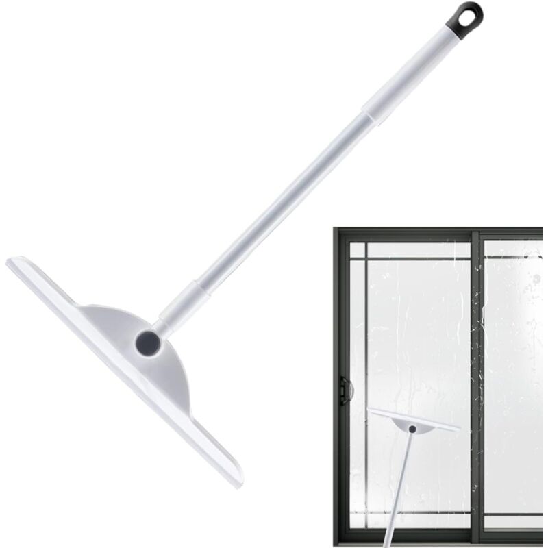 Squeegee Badezimmer – Vielseitiger Fliesenreiniger, Verstellbarer Abzieher, Robuste Silikonklinge, Praktisches Dusch-reinigungswerkzeug Für Die Bankausbildung