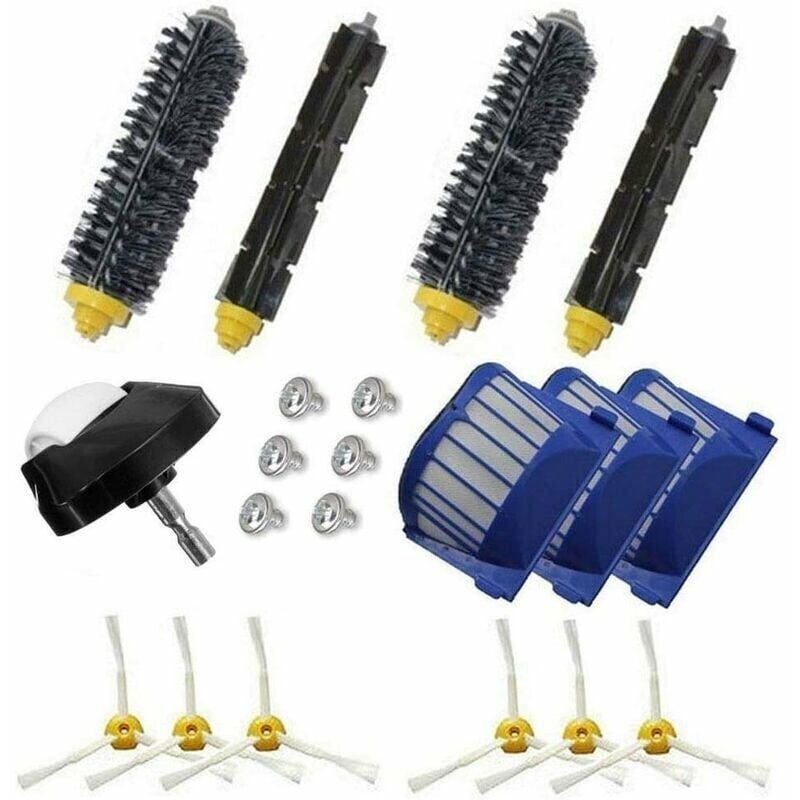 Zubehörset Für Irobot Roomba 600er Serie Ersatzteile Für 600 605 610 615 620 625 630 635 640 645 650 655 660 665 670 671 675 680 690 691 692 Hepa-filter