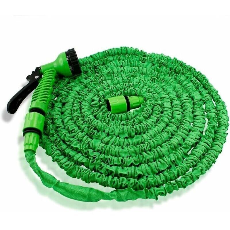 Erweiterbarer Gartenschlauch. Flexibler Und Robusterer Premium-gartenschlauch Mit Sprühdüse - 15 Meter