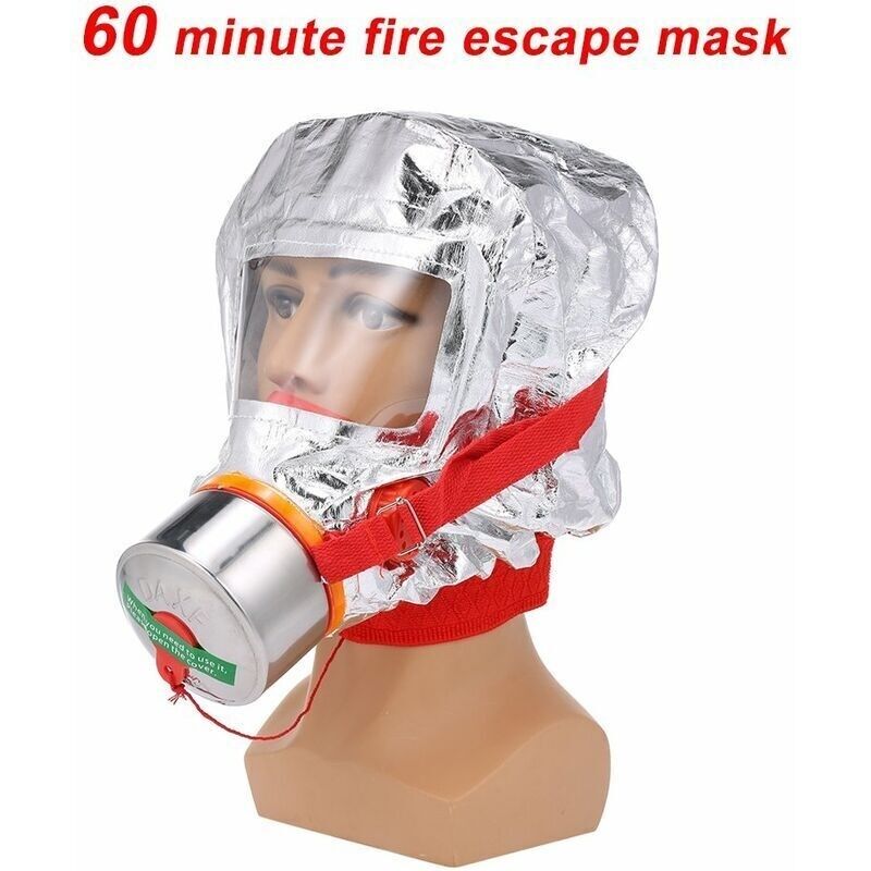 Feuer-fluchtmaske, Gesichtsatemschutzgerät Zur Selbstrettung, Gasmaske, Gesichtsschutzmaske, Persönliche Notfall-evakuierungshaube