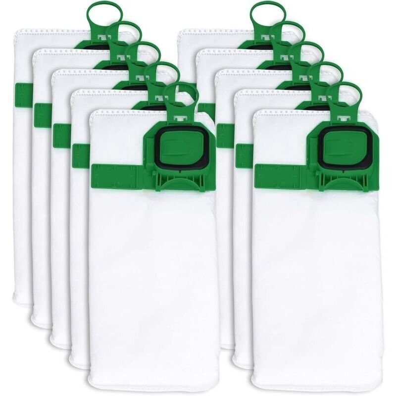 10 Beutel Für Vorwerk Folletto Vk140. Zubehörtüten Für Vorwerk Folletto Vk150 Staubsauger. Fp140. Fp150 Dampfreiniger-zubehör Ersatzteile