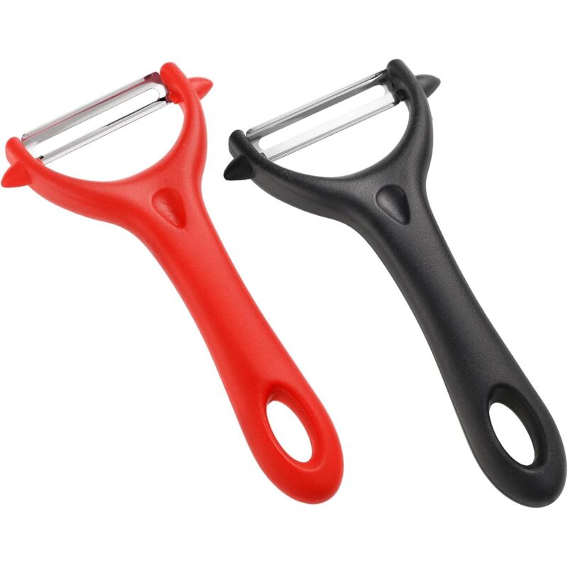Universeller Schäler, Edelstahl Gemüseschäler, Manueller Gemüseschäler, Kartoffelschäler Mit Ergonomischem Griff, Küchenschäler Mit Scharfer Klinge Für Gemüse Und Obst