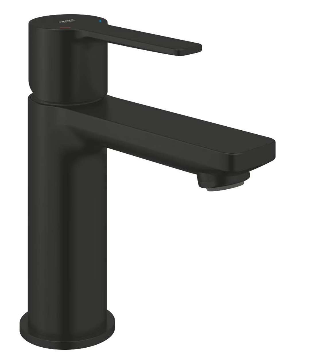 Grohe Lineare New - Waschtischarmatur Mit Push-open-ablaufgarnitur, Schwarz Matt 237912431