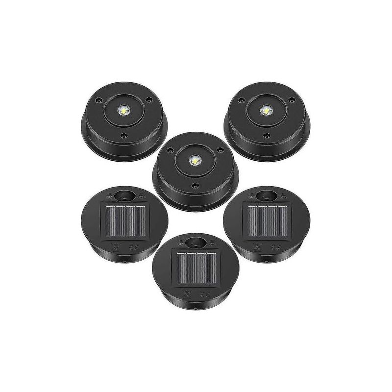 Set Mit 6 Ersatz-solarlampen Für Led-solarlampen (7 Ersatzteile Enthalten), Kompatibel Mit Außenlampen.