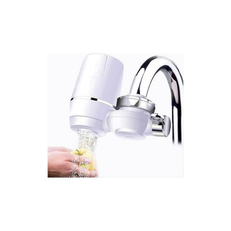 Umkehrosmose-wasserfiltersystem Mit Pumpe Und Gebürstetem Nickelhahn