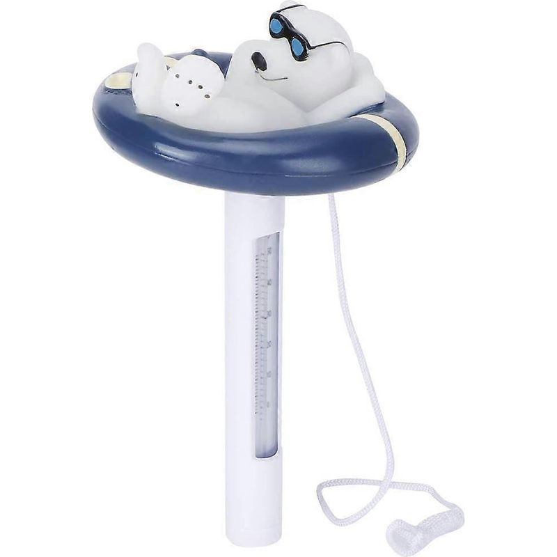 Poolthermometer In Form Eines Eisbären – Thermometer Für Außen- Und Innenpools